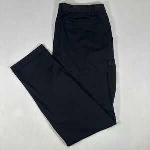 Rhone Commuter Pants Classic Fit Mens Performance Stretch Chino Size 38x33 Black